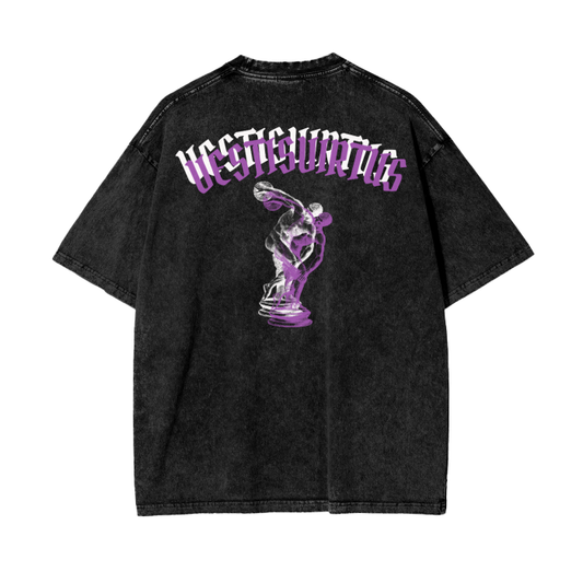 Acid Wash Oversize VestisVirtus T-Shirt